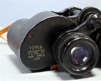 Tower 7 x 35 Wide Angle Binoculars In Carry Case