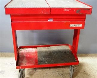 Craftsman Tool Chest With Sliding Top, On Wheels