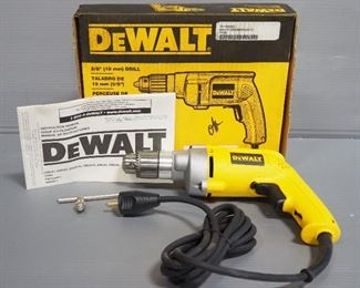 DeWalt 3/8" Electric Drill DW223G, With Instructions, In Box