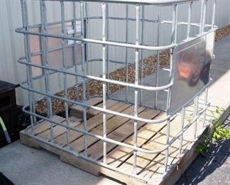 Schutz IBC Tote Frame (No Tank), 45.5" H x 39.5" W x 47.5" D