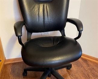 Black office chair,  $48