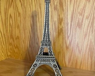 Metal Eiffel tower, 14"H,  was $15,NOW $10