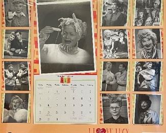 Pictures in the I Love Lucy 2016 Calendar, was $5, NOW $4