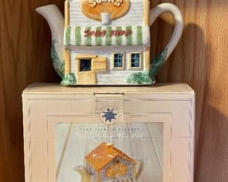 Soda Shop Teapot, was $9, NOW $6