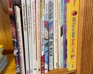 Craft books and Christmas craft books,  was $15 set, NOW $10/set