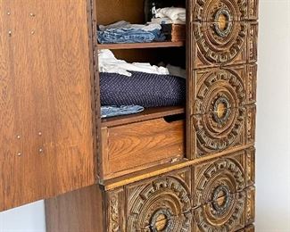 View of inside of chest