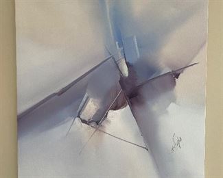 Oil on canvas soft purple by Kugler, oil on canvas, 24" x 20",  was $75, NOW $50