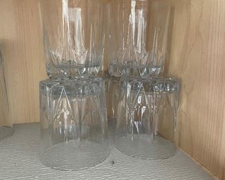 2 sets of 7 rock glasses,  was $8 per set, NOW $5/set