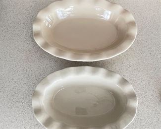 Ceramic serving bowls,  14" x 12",  was $8 each, NOW $6