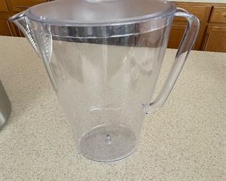Plastic water pitcher, was $4, NOW $3