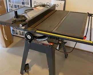 Table saw, was $125, NOW $85