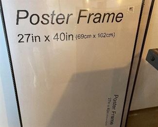 Poster Frame -- 10 available - was $15 each, NOW $7 each