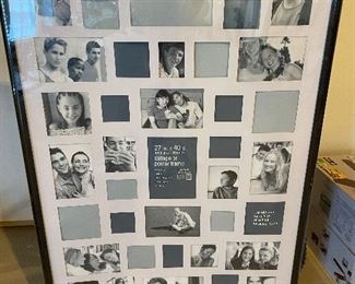 Multiple picture frame,  was $15, NOW $10