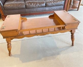 Cocktail table, 42" x 19" x 18",  was $50, NOW $30