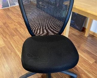 Office chair / black,  was $34, NOW $29