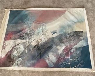 Dennis Frings painting on canvas, "Timbrel" (retail $4500),  $599