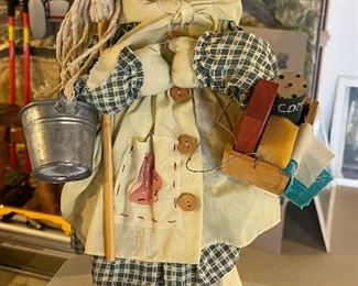 Handmade "Maid",  approx 11"H,  was $10, NOW $6