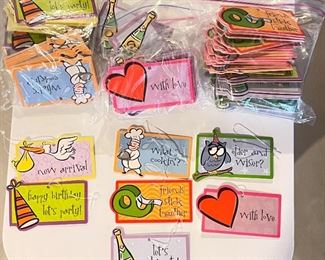  Gift tags(thick cardboard),  was $10, NOW $7