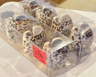 Set of 8 Pier 1 Napkin rings, was $7, NOW $5