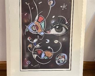 Silberman "Reflections", 25.5" x 19.5", (retail $275),  $85