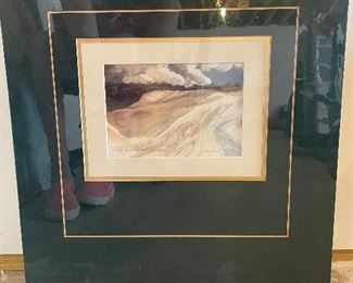 Rosenthal landscape, 18" x 16", (Retail $140), $55
