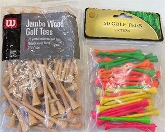 Golf Tees, was $4, NOW $3