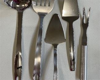 5 silver serving pieces, was $10, NOW $6