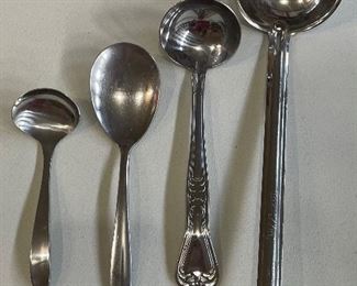 3 serving ladles and serving spoon, was $9, NOW $6