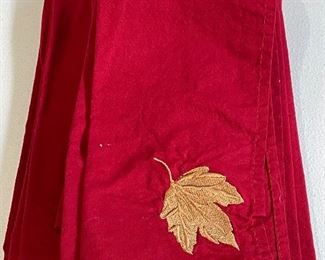 6 fall leaf napkins, was $5, NOW $4