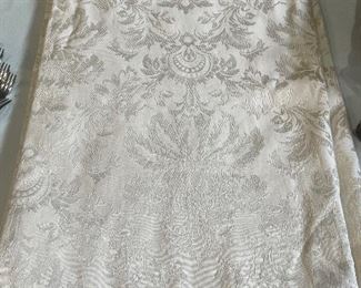 1 white tablecloth #2,  $8