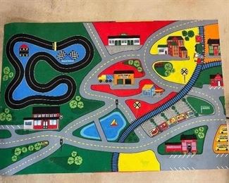 Car play rug,  $9