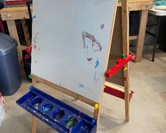 Additional view of dry erase  easel