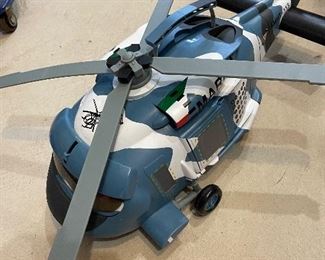Large helicopter,  was $12, NOW $8