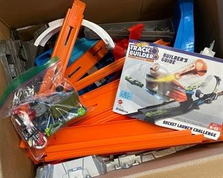 Hot wheels track and cars,  was $10, NOW $7