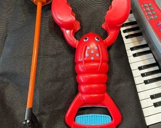 Tiger and lobster grabber toy, was $4 each, NOW $2 each