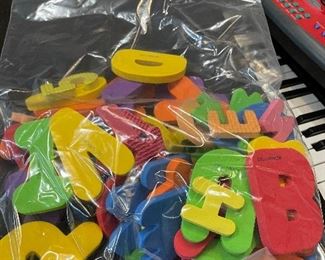 Foam letters,  was $5, NOW $3