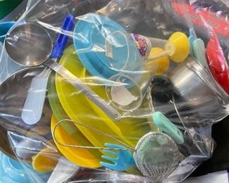 Play dish and pan set,  was $9, NOW $5