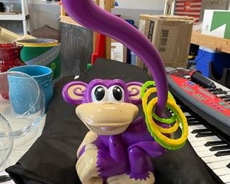 Hasbro Chasin' Cheeky Elefun & Friends Monkey - Chasing Ring Tossing Grab Banana,  was $10, NOW $6