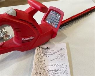 Homelite Electric Hedge Trimmer,  was $35, NOW $25