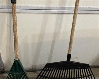 Small and large rake,  $7