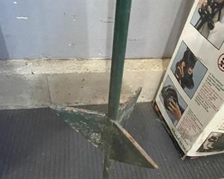 Additional view of bottom of Shepard's hook