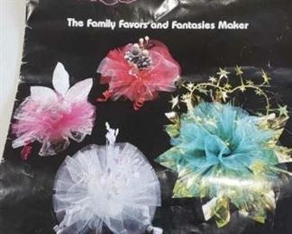 Tuftee instruction book comes with purchase of Tuftee maker