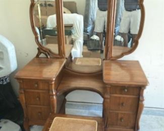 Antique vanity