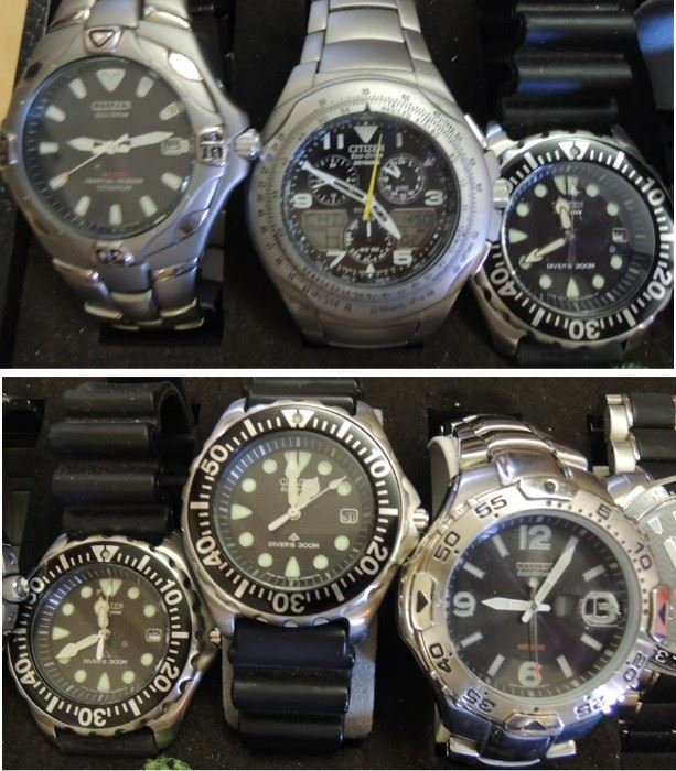Citizen (and more) watch collection