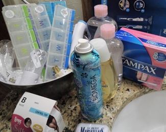 Cosmetics, health and beauty items