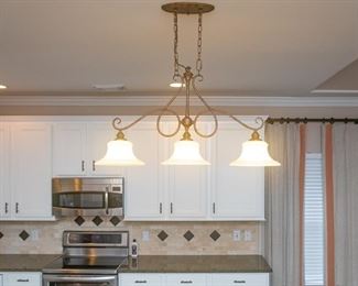 Modern Kitchen Light — One of Many Lights We Have FOR SALE That Were Removed From Walls and Ceiling by Professional Electrician (Lights in Home Changed During Interior ReDesign)