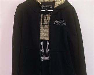 Pair of Martin Guitars "HIS & HERS" Hoodies / Hooded Jackets