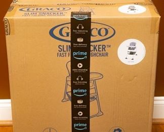 NEW IN BOX (NIB) — Graco Slim Snacker Ultra Compact High Chair