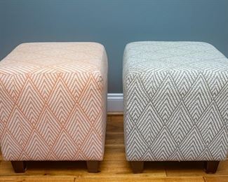 Ottoman on left removed from sale by our Client. 