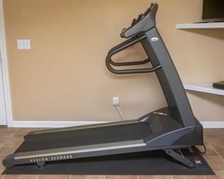 Vision Fitness Folding Treadmill 2007 T9450 with Deluxe Console Fitness Systems, Inc